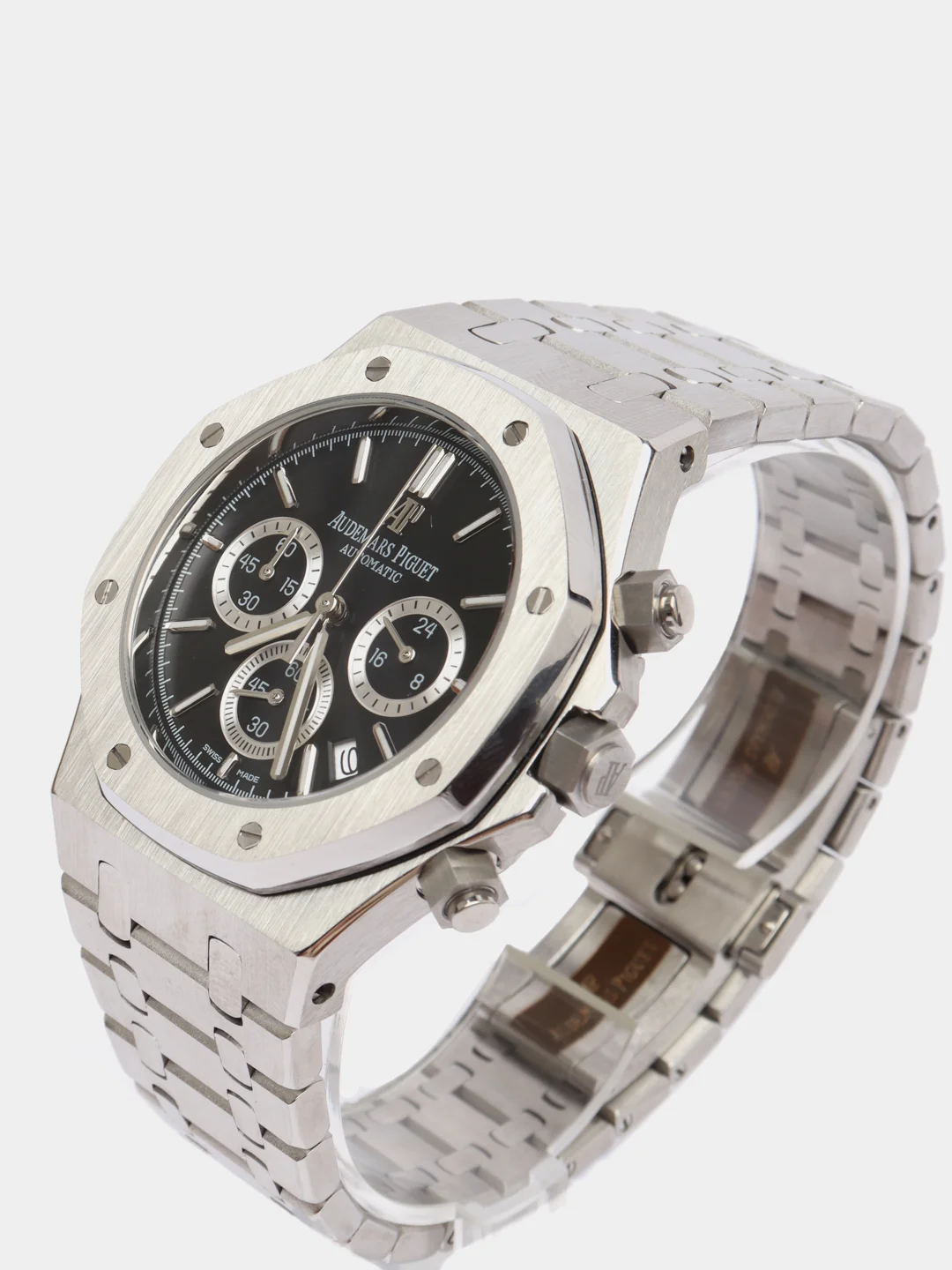Серебряный часы наручные мужские Audddemars Piguet