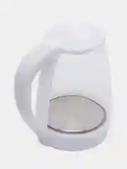 Белый чайник электрический Добрыня DO-1252W стеклянный, 1.8 л