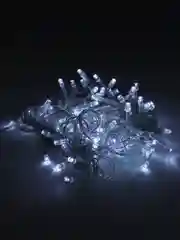 Белый гирлянда-нить светодиодная, 10 метров