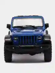 Синий металлическая машинка Jeep Wrangler 2018 KT5412DA