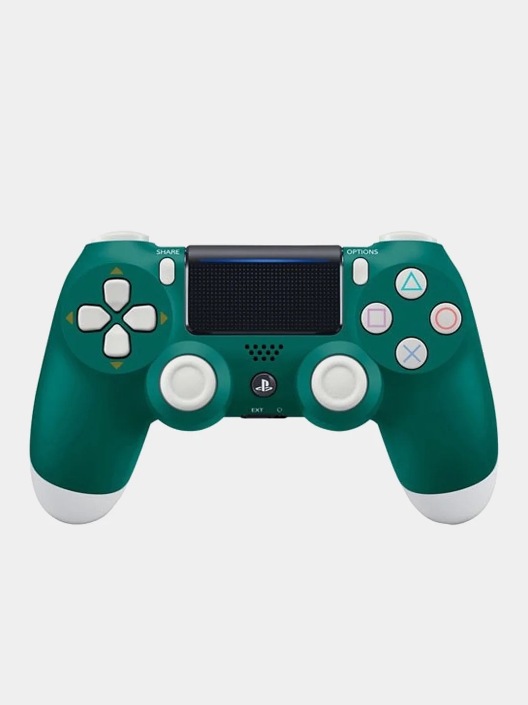 Зеленый беспроводной джойстик (геймпад) для Playstation 4 (PS4)