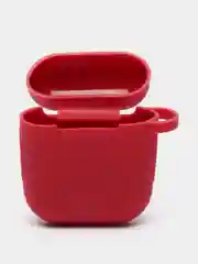 Багровый силиконовый чехол для наушников AirPods 1 / 2 / TWS i9s i10 i11 i12 i13 i14 i15 i100