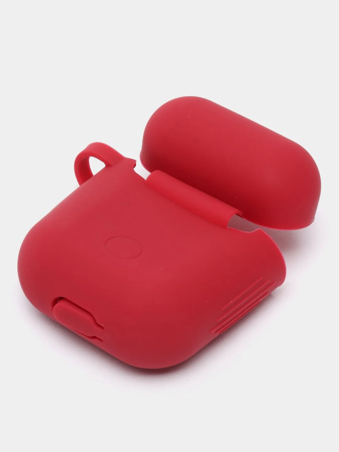 Багровый силиконовый чехол для наушников AirPods 1 / 2 / TWS i9s i10 i11 i12 i13 i14 i15 i100