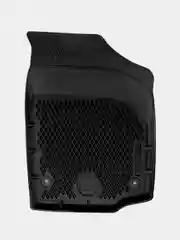 Черный коврики EVA 3D в салон Skoda Rapid (2013-), Volkswagen Polo VI LB (2020-)