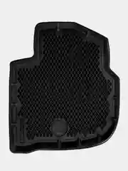 Черный коврики EVA 3D в салон Skoda Rapid (2013-), Volkswagen Polo VI LB (2020-)