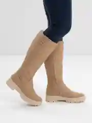 Бежевый сапоги зимние, женские Rieker