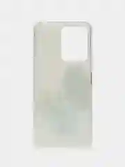 Голубой чехол на Xiaomi Redmi Note 12 4G / Сяоми Редми Нот 12 4Г, силиконовый, с рисунком