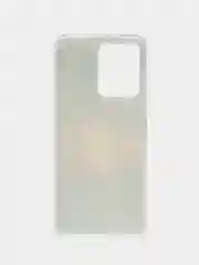 Оранжевый чехол на Xiaomi Redmi Note 12 4G / Сяоми Редми Нот 12 4Г, силиконовый, с рисунком