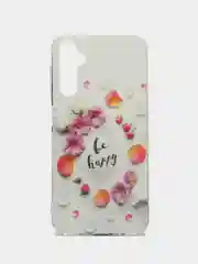Марсала чехол для Samsung Galaxy A24 / Самсунг Галакси А24, силиконовый, с рисунком