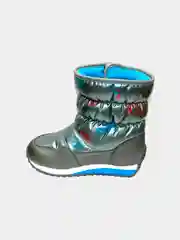 Серебряный дутики для мальчика, детские, зимние
