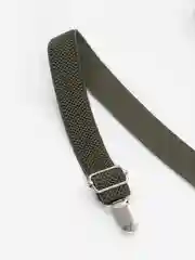 Зелёный хаки подтяжки детские, эластичные, 2,5см