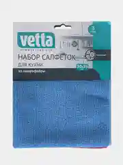 Набор салфеток из микрофибры, для кухни 3 шт, махровые, 30х35см, 3 цвета