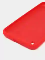 Красный силиконный чехол для смартфонов Samsung Galaxy