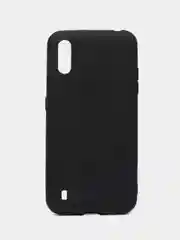 Черный силиконный чехол для смартфонов Samsung Galaxy
