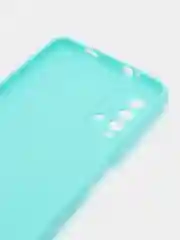 Бирюзовый защитный силиконовый чехол для смартфона Xiaomi Redmi