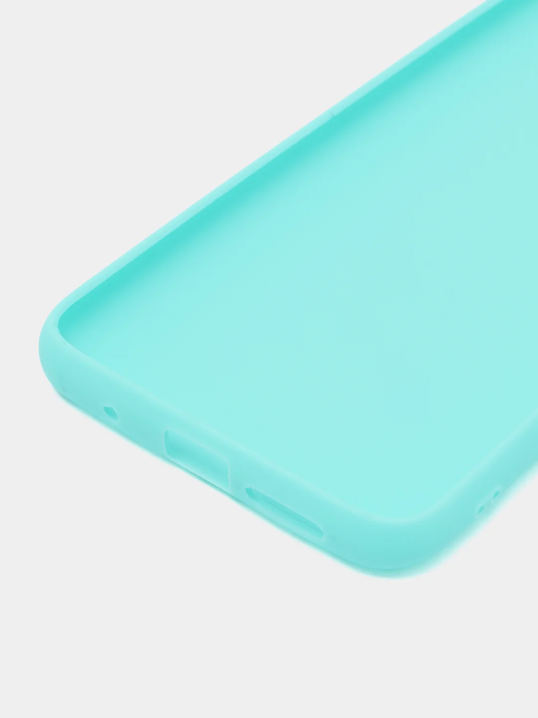 Бирюзовый защитный силиконовый чехол для смартфона Xiaomi Redmi