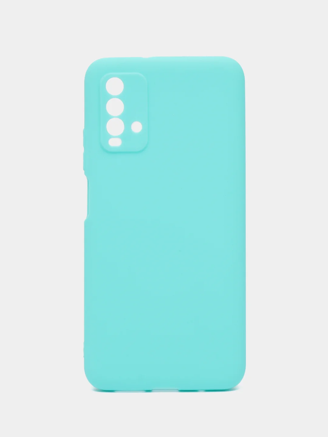 Бирюзовый защитный силиконовый чехол для смартфона Xiaomi Redmi