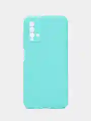 Бирюзовый защитный силиконовый чехол для смартфона Xiaomi Redmi