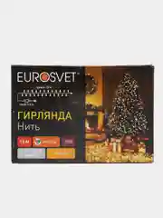 Разноцветный гирлянда премиум на елку новогодняя, светодиодная, 10 м, длина кабеля 1,5 м