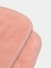Коралловый меланж детское полотенце с капюшоном