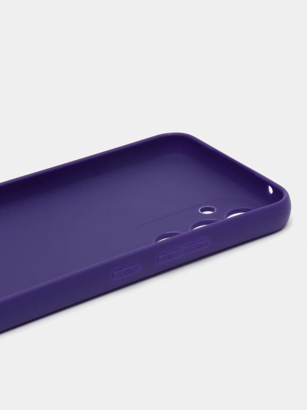 Аметистовый чехол для Samsung Galaxy A54 / Самсунг Галакси А54, силиконовый, матовый