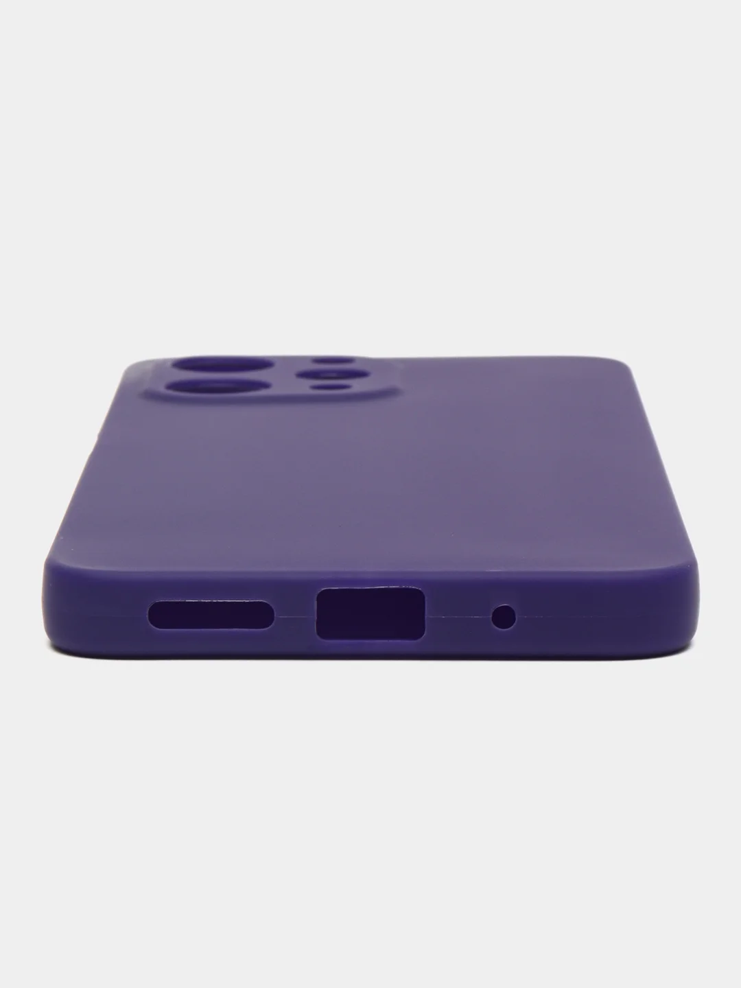 Аметистовый чехол для Xiaomi Redmi 12 / Сяоми Редми 12, силиконовый, матовый