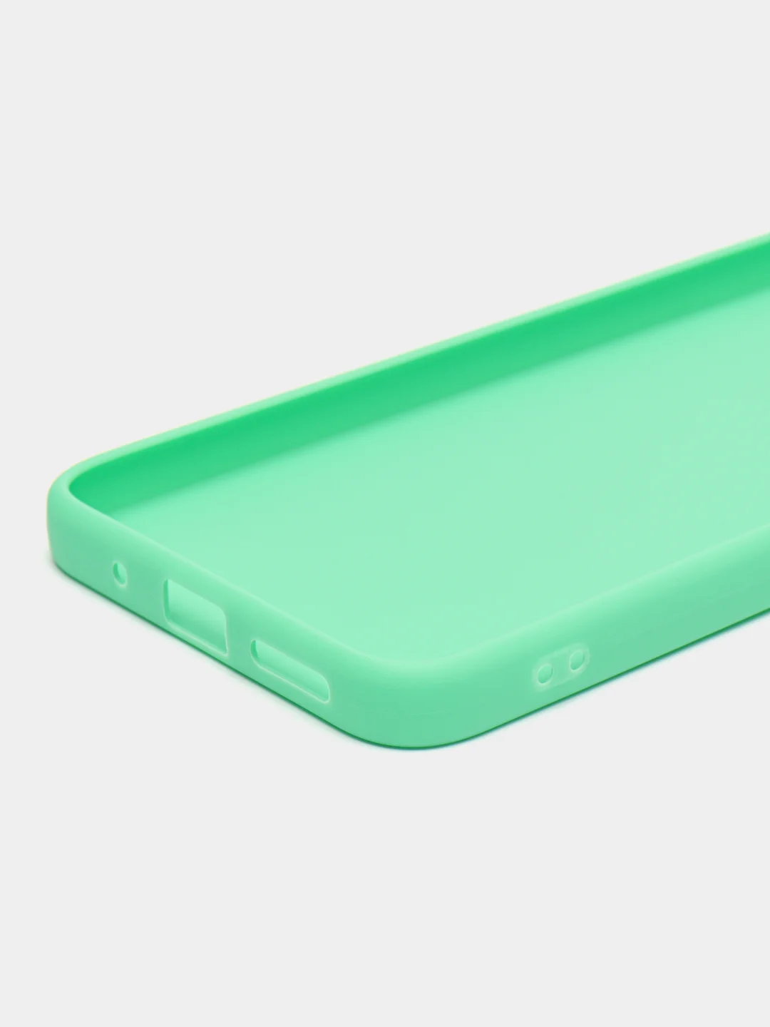 Салатовый чехол для Xiaomi Redmi 12 / Сяоми Редми 12, силиконовый, матовый