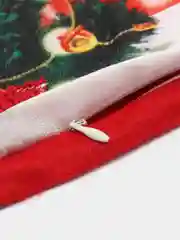 Алый новогодняя наволочка со светодиодной подсветкой "Merry Christmas"