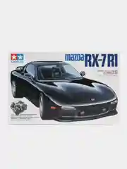 Черный сборочная модель 1/24 Мазда Mazda RX-7 R1, с внутренней конструкцией двигателя