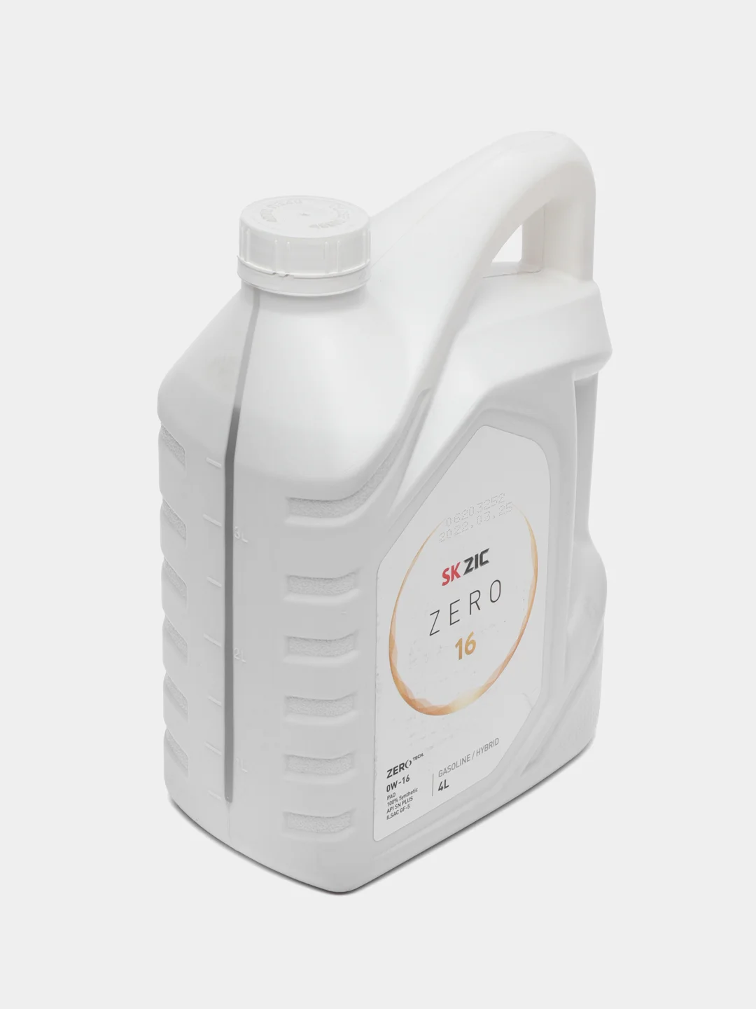 Масло ZIC 0/16 ZERO 16 API SN ILSAC GF-5 синтетическое, 4 л