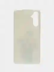 Горчичный чехол для Samsung Galaxy A34 / Самсунг Галакси А34, силиконовый, с рисунком