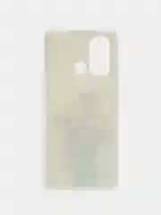 Горчичный чехол для Xiaomi Redmi 12C (Сяоми Редми 12С), силиконовый, с рисунком