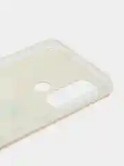 Горчичный чехол для Xiaomi Redmi 12C (Сяоми Редми 12С), силиконовый, с рисунком