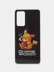 Черный чехол для Xiaomi Redmi Note 12 Pro 4G / Сяоми Редми Нот 12 Про 4Г, силиконовый с рисунком