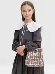 Коричневый сумка для обеда