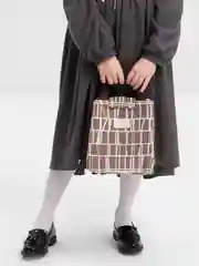 Коричневый сумка для обеда