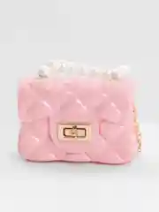 Розовый сумка детская/ сумка для девочки/ мини сумка лаковая/ клатч