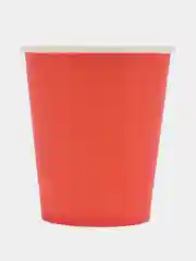 Белый стакан бумажный, 0,2 л, в наборе 10 штук