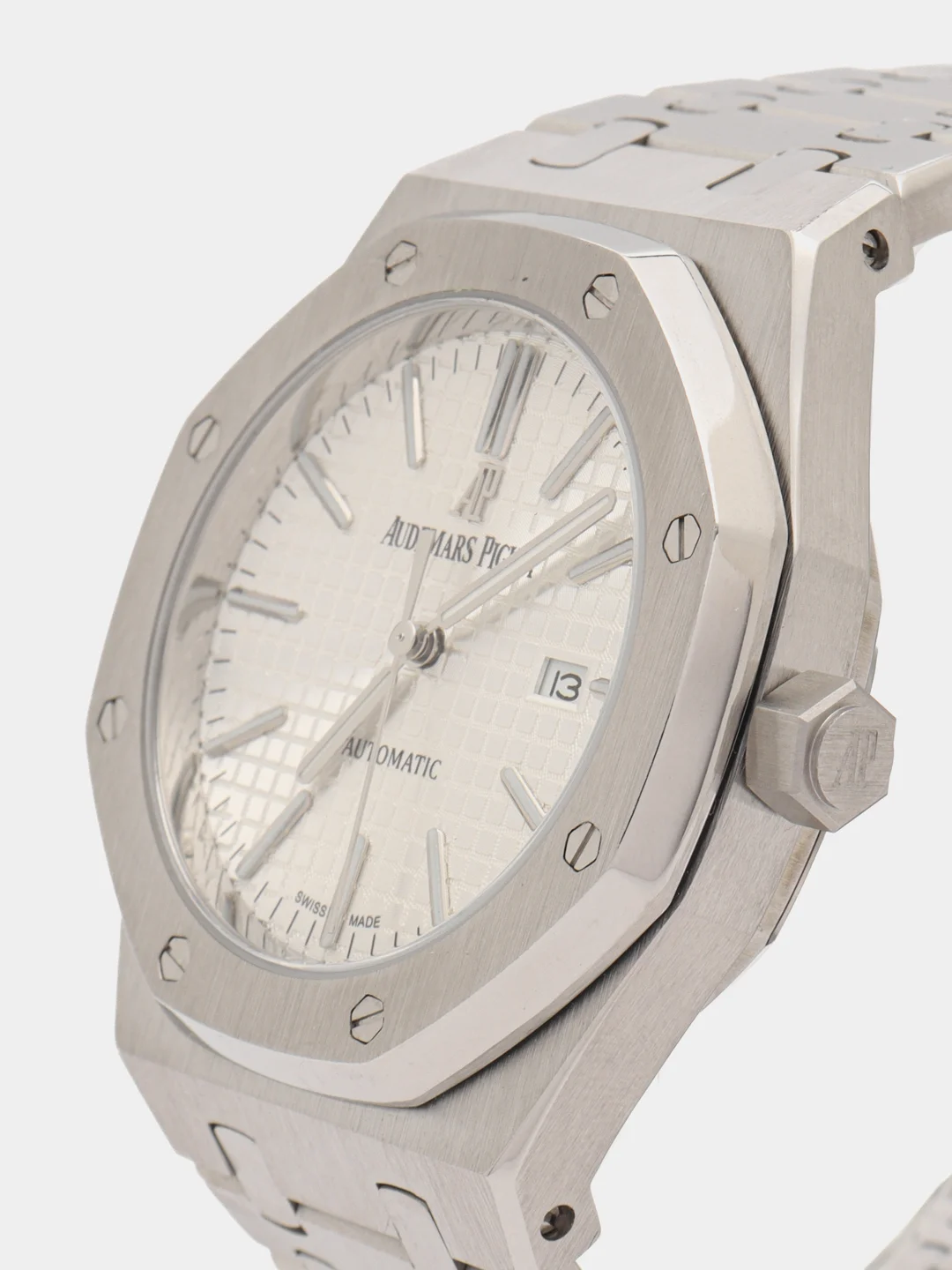Белый часы механические, мужские, Audddemars Piguet