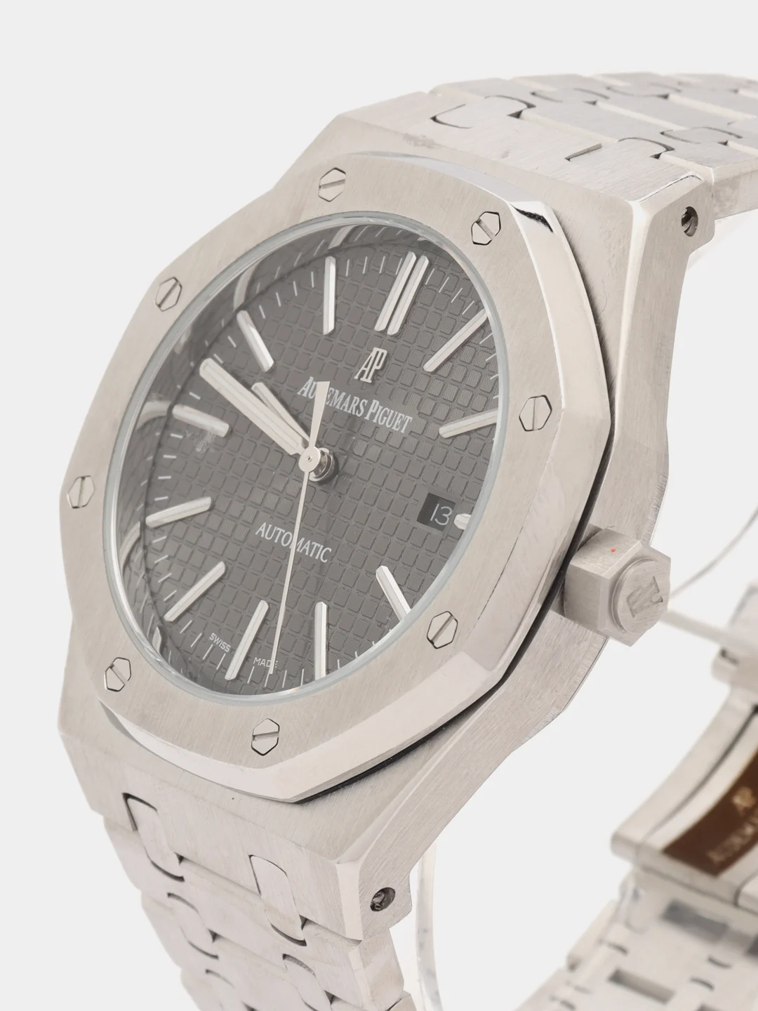 Серебряный часы механические, мужские, Audddemars Piguet