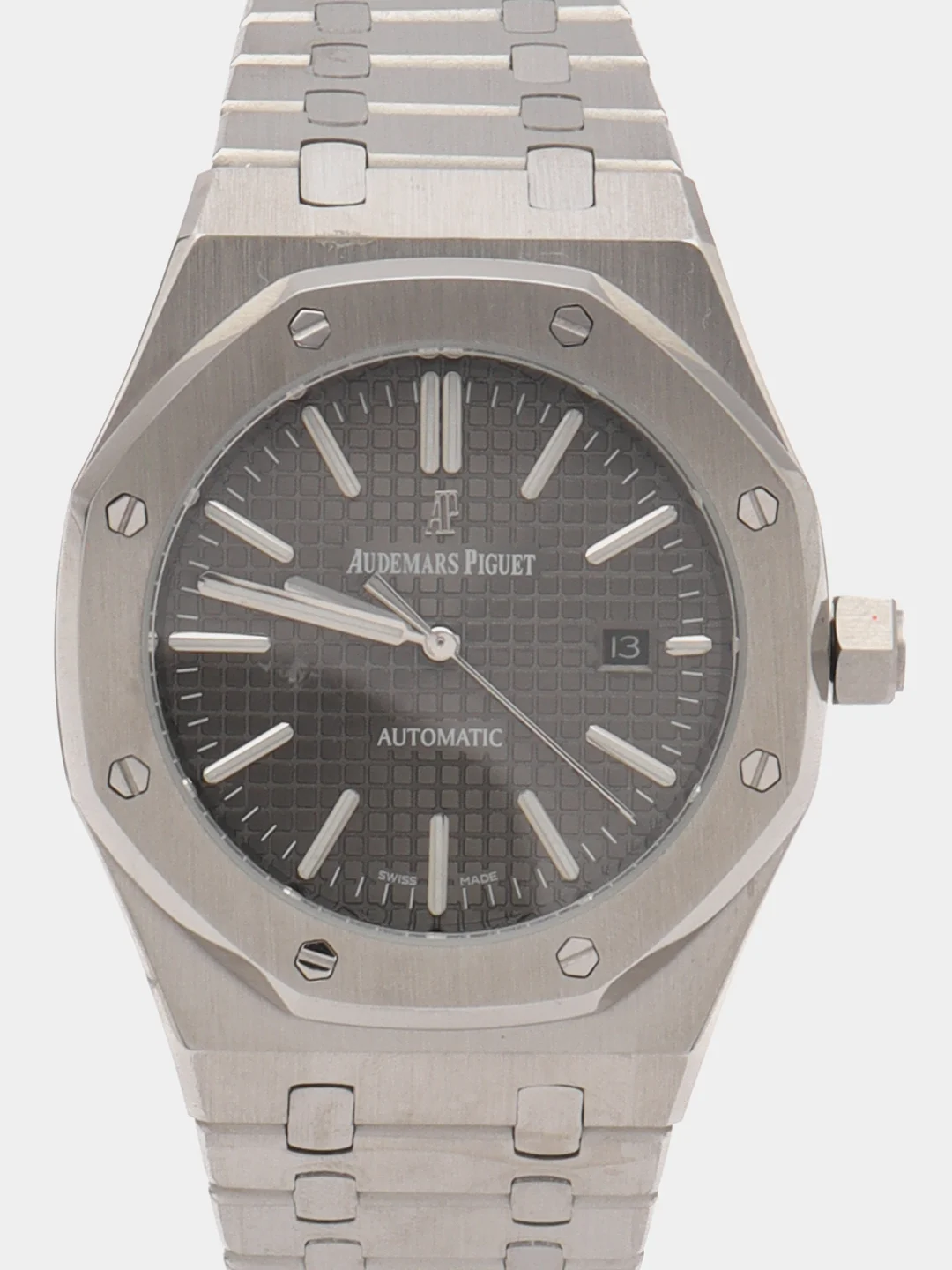 Серебряный часы механические, мужские, Audddemars Piguet