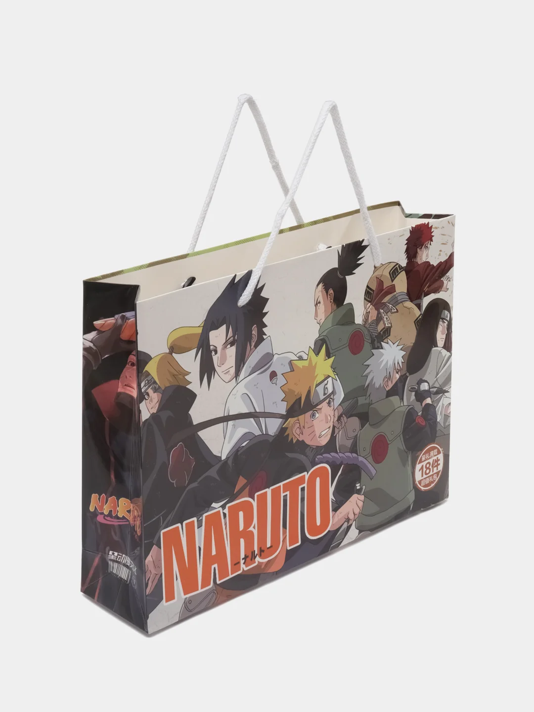 Желтый подарочный набор Аниме бокс Наруто Naruto/Атака Титанов Attack on Titan/ Ван-Пис One Piece