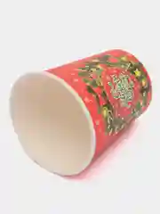 Багровый стакан бумажный "Новый год", 0,2 л
