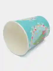 Голубой стакан бумажный "Новый год", 0,2 л