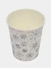 Прозрачный стакан бумажный "Новый год", 0,2 л