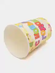 Разноцветный стакан бумажный "Новый год", 0,2 л