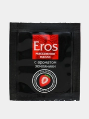 Масло массажное "EROS FANTASY", с ароматом земляники, 4 г