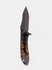 Бежевый складной нож  - X66