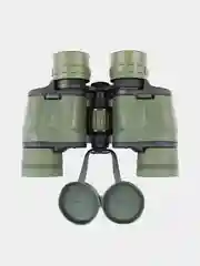 Зелёный хаки складной бинокль, военный, 8 x 40