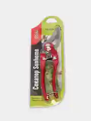 Красный садовый секатор профессиональный